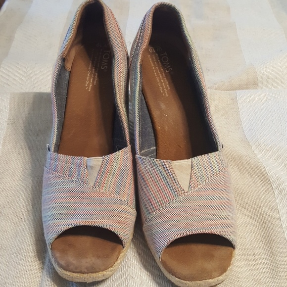 Toms Shoes - Wedge Espadrilles